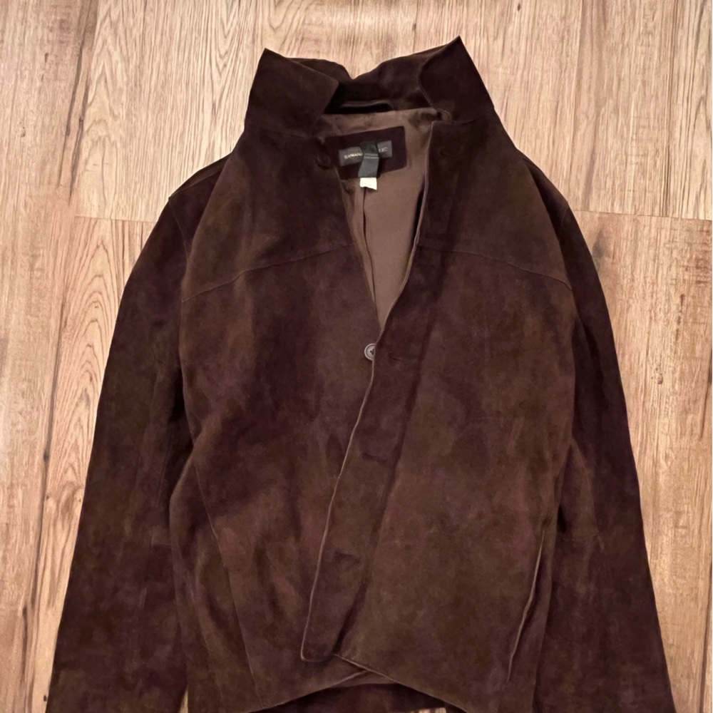 Men’s Banana Republic Suede Brown Jacket